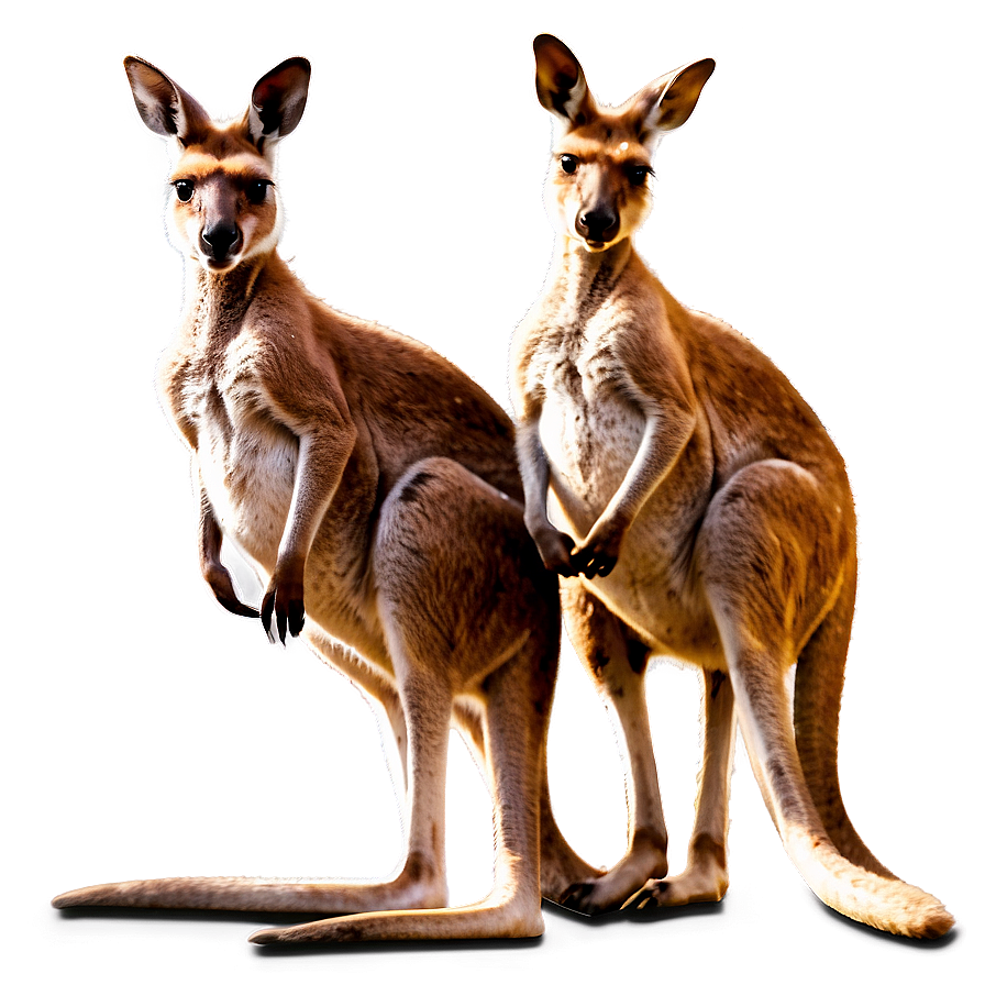 Kangaroo Family Png Jyf PNG image