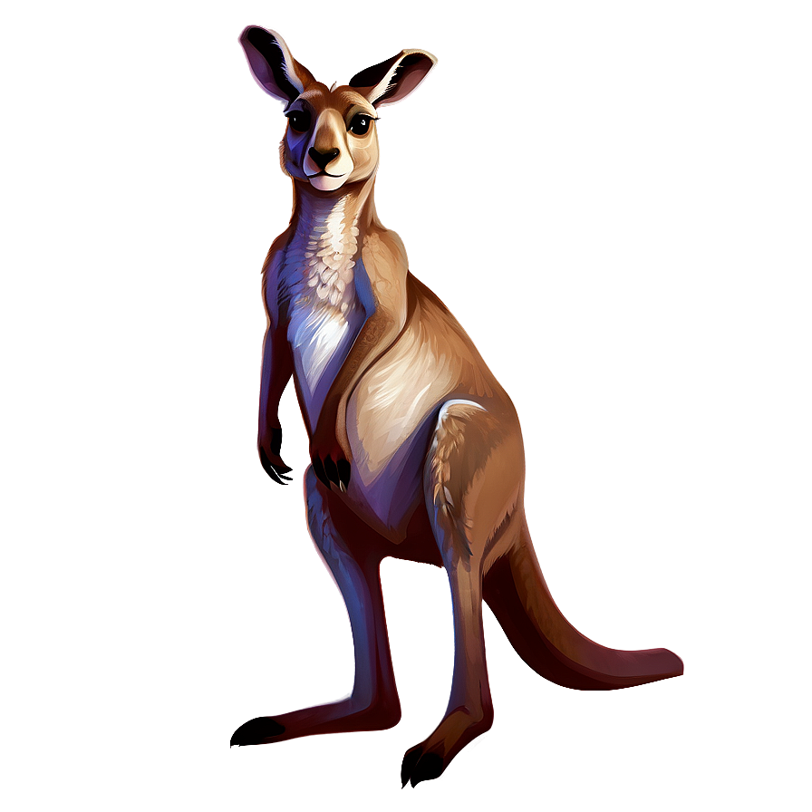 Kangaroo Illustration Png Hol PNG image