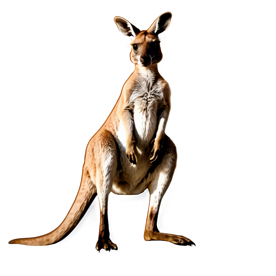 Kangaroo Silhouette Png Iad PNG image