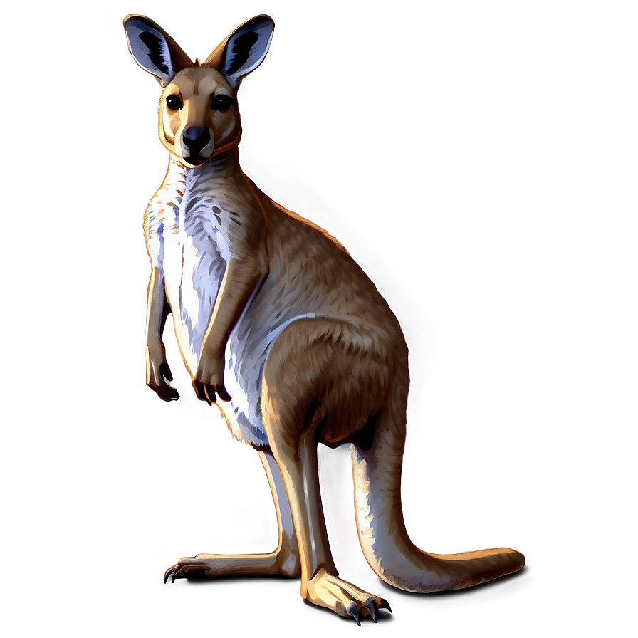 Kangaroo Standing Png Ere14 PNG image