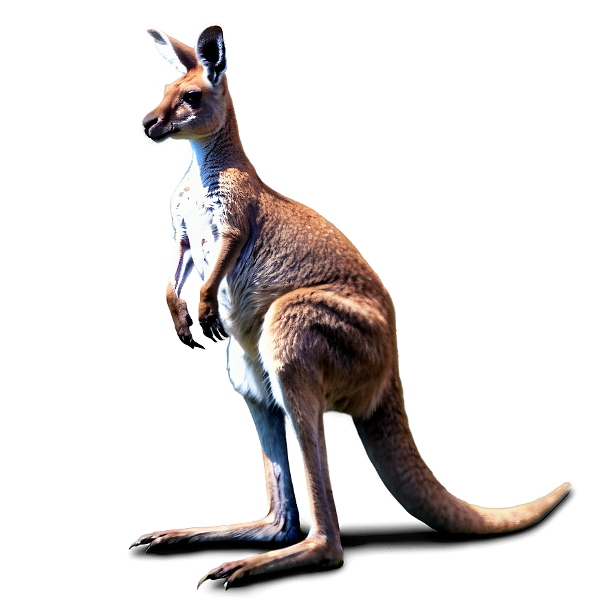 Kangaroo Standing Png Qkh45 PNG image