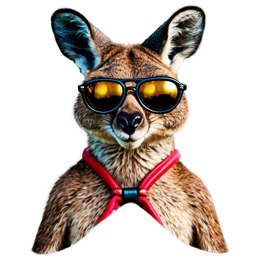 Kangaroo With Sunglasses Png 59 PNG image
