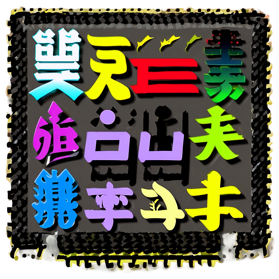 Kanji For Adventure Png 06272024 PNG image