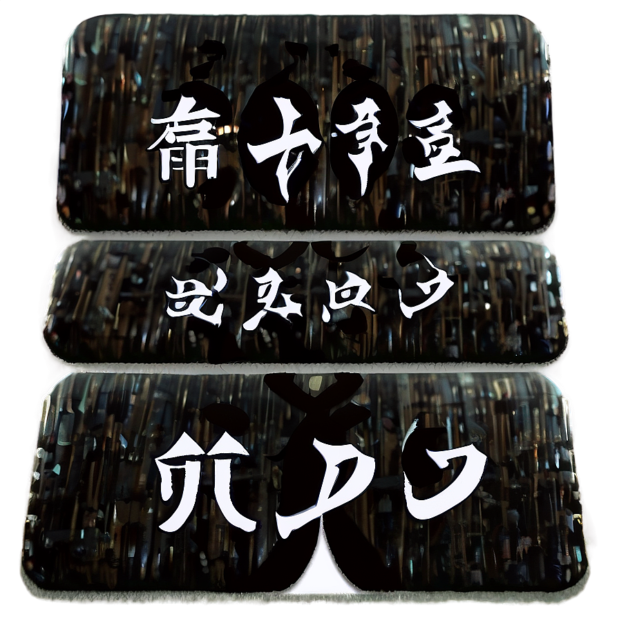 Kanji For Success Png 06272024 PNG image