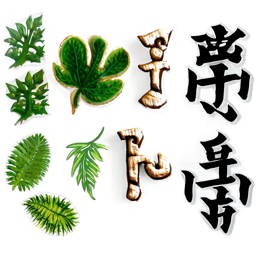 Kanji Nature Theme Png 92 PNG image