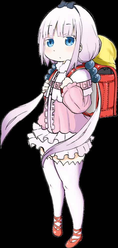 Kanna Kamui Anime Character PNG image