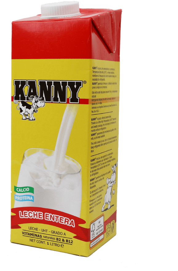 Kanny Milk Carton Pouring PNG image