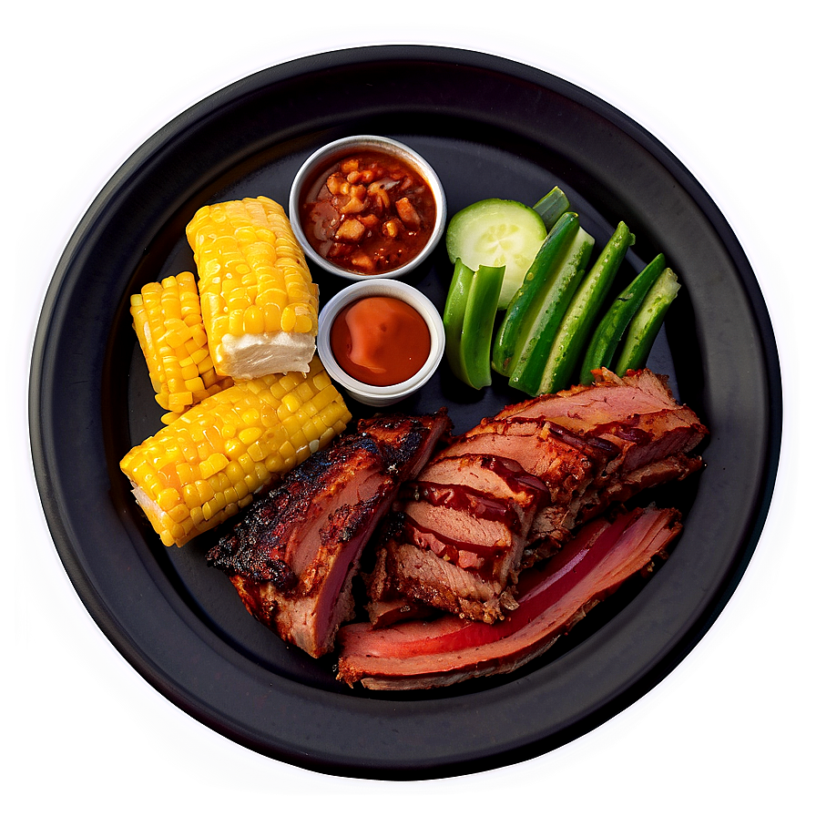 Kansas City Bbq Plate Png 06202024 PNG image