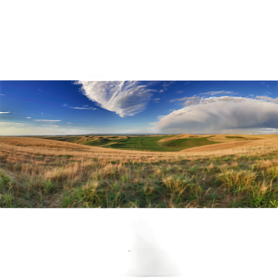 Kansas Flint Hills Panorama Png Wim PNG image