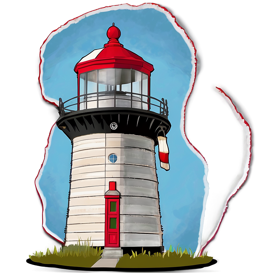 Kansas Historic Lighthouse Png Vmg PNG image