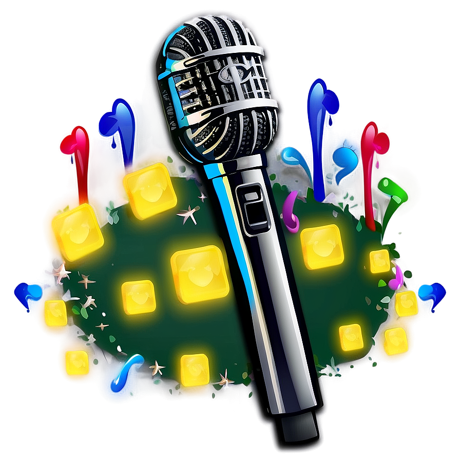 Karaoke Microphone Png 05212024 PNG image