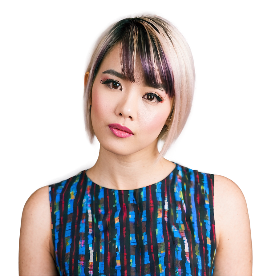 Karen Haircut With Undercut Png 06212024 PNG image