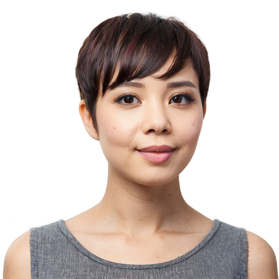 Karen Pixie Haircut Png 94 PNG image