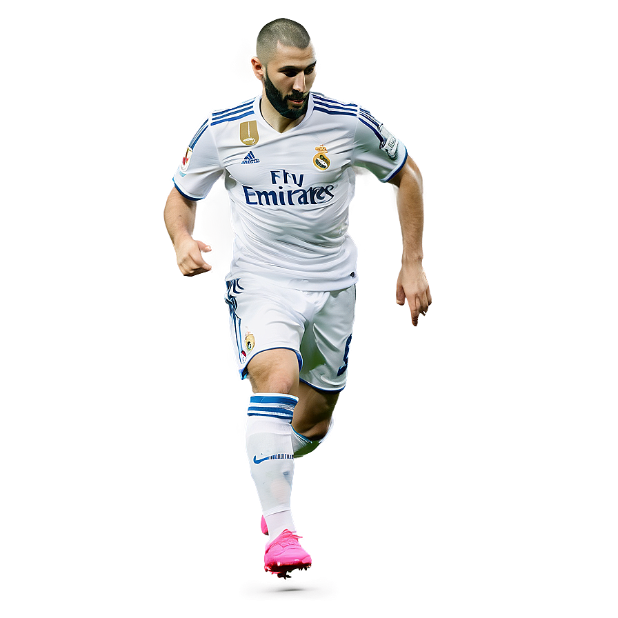 Karim Benzema Dribbling Png 06212024 PNG image