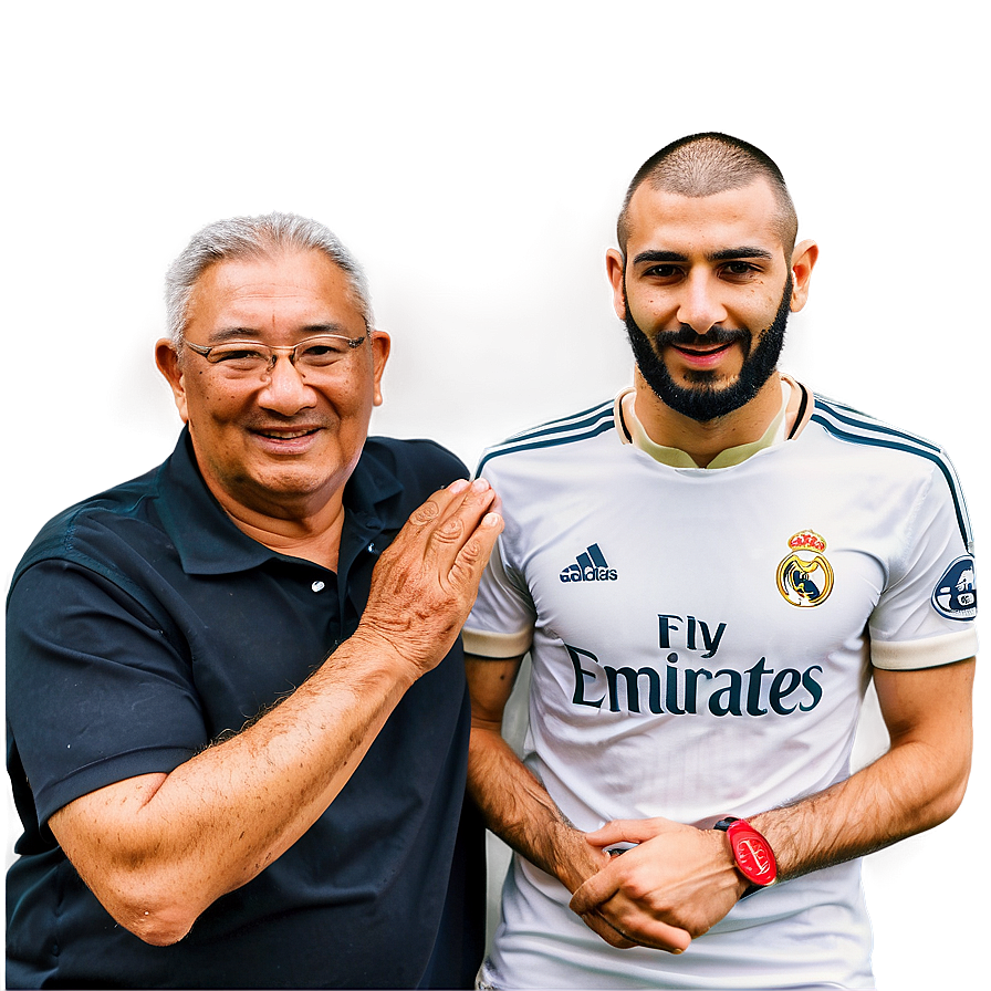 Karim Benzema With Fans Png 06212024 PNG image