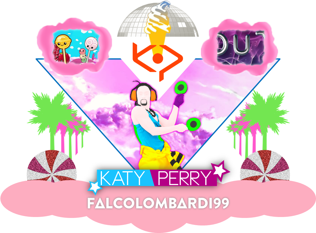 Katy Perry Fan Art Collage PNG image