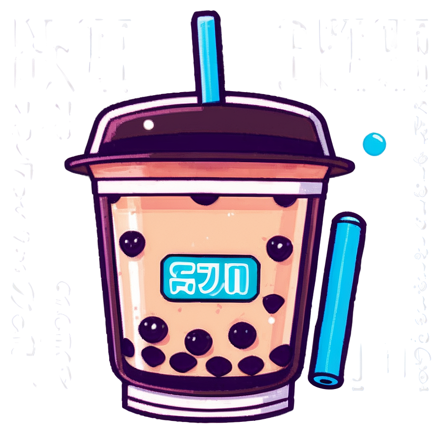 Kawaii Bubble Tea Png 83 PNG image