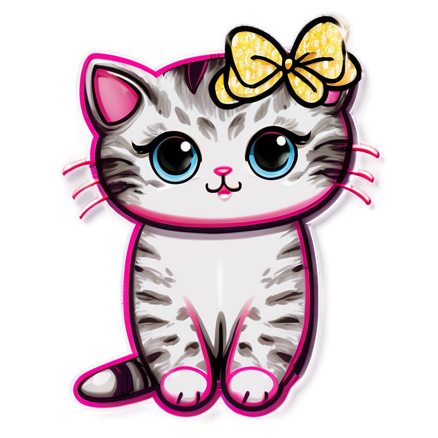 Kawaii Cat Filter Png 06282024 PNG image