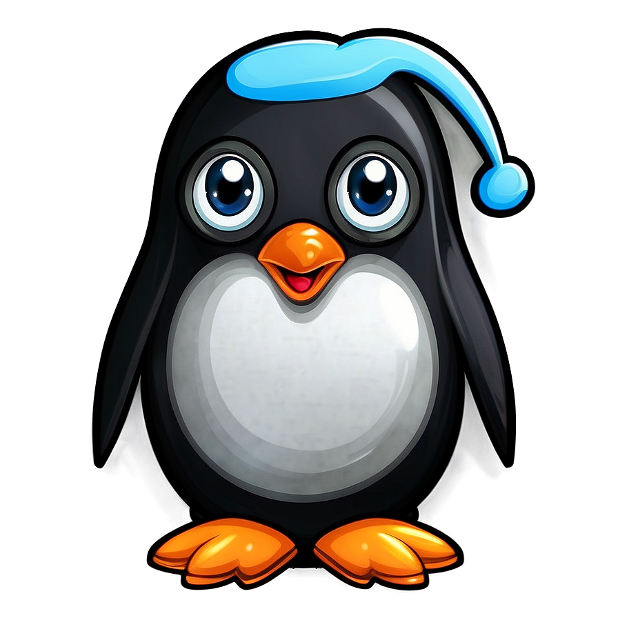 Kawaii Penguin Characters Png Dbr PNG image