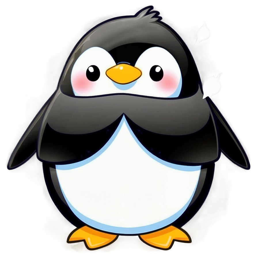 Kawaii Penguin Characters Png Xqx PNG image