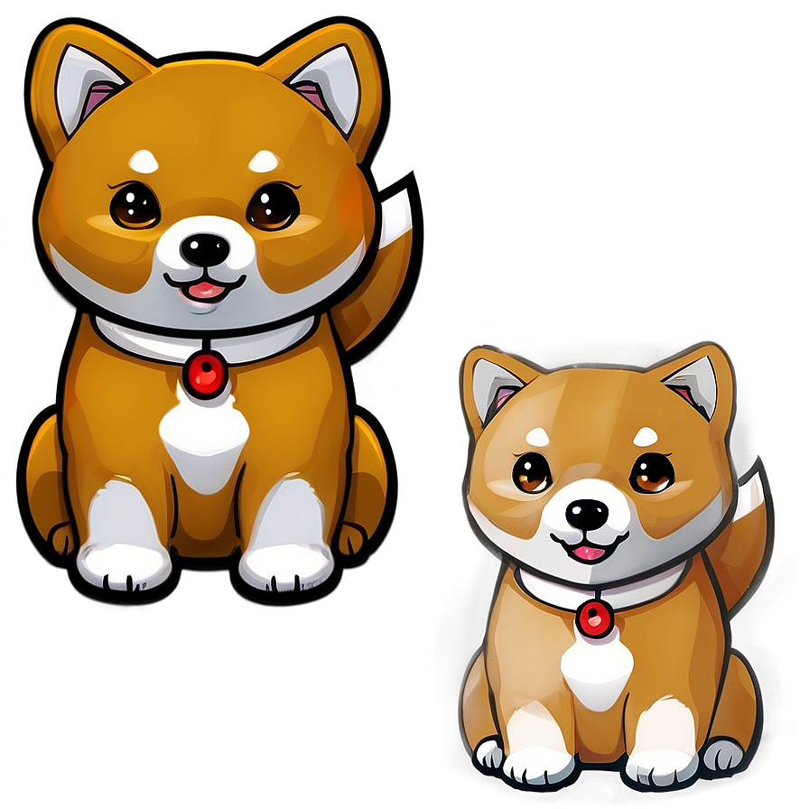 Kawaii Shiba Inu Dog Png 16 PNG image