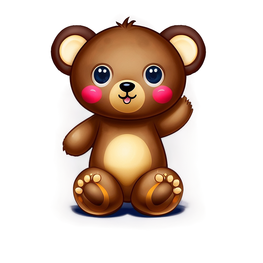 Kawaii Teddy Bear Png Mnc56 PNG image