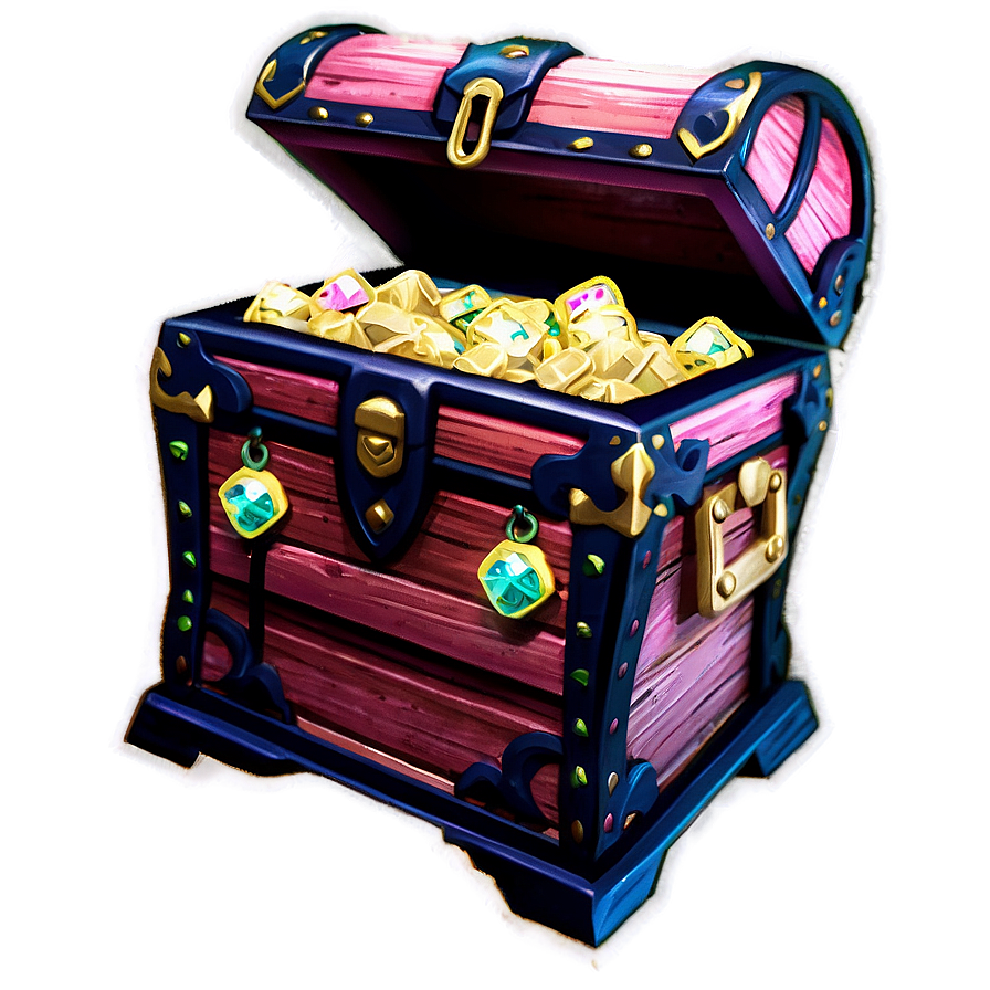 Kawaii Treasure Chest Png Btf63 PNG image