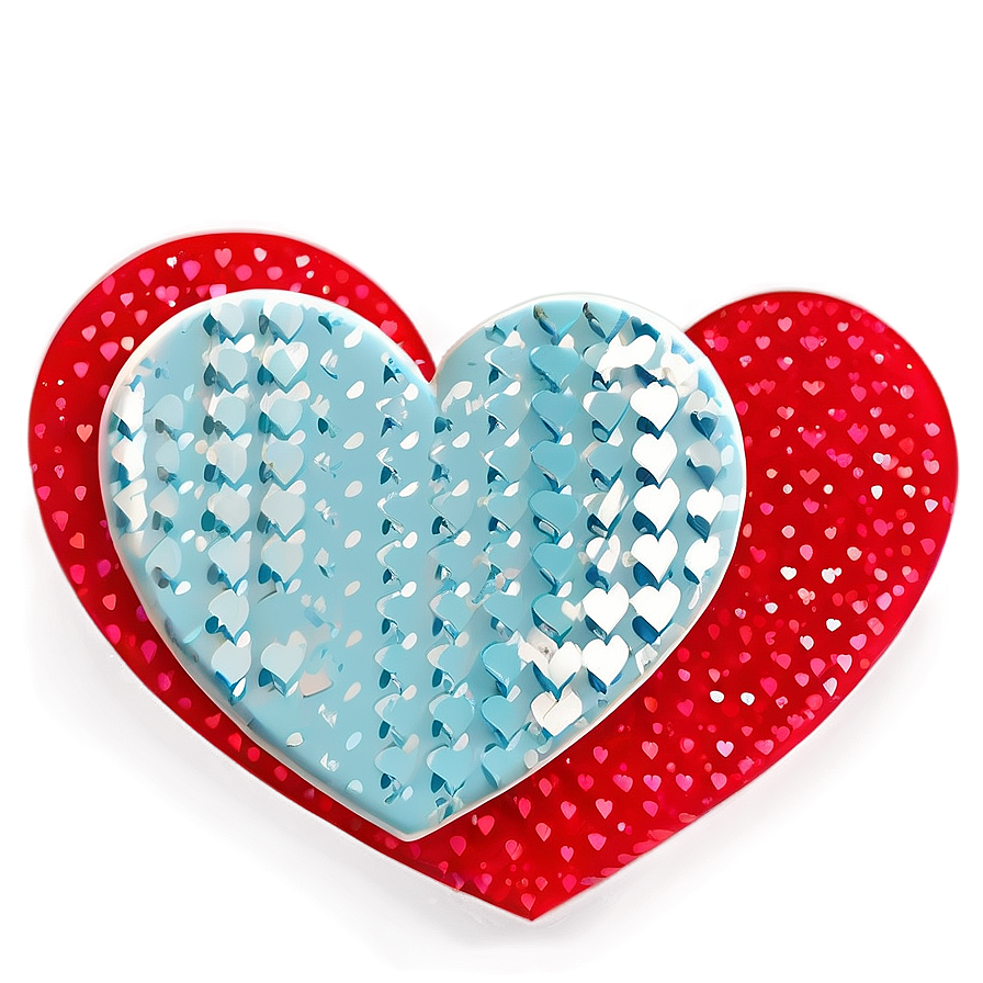 Kawaii Valentine Hearts Png Mlo PNG image