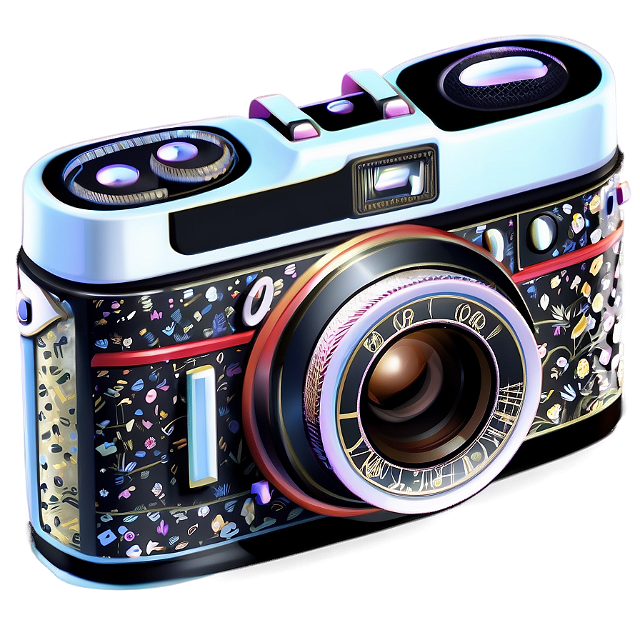 Kawaii Vintage Camera Png Ubc PNG image