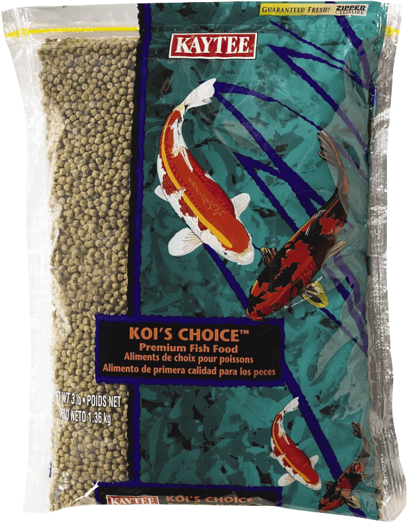Kaytee Koi Fish Food Package PNG image