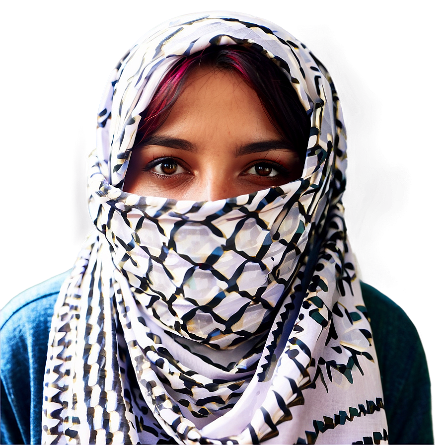 Keffiyeh Inspired Artwork Png 19 PNG image