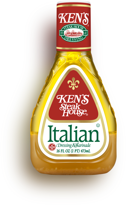 Kens Italian Dressing Bottle PNG image