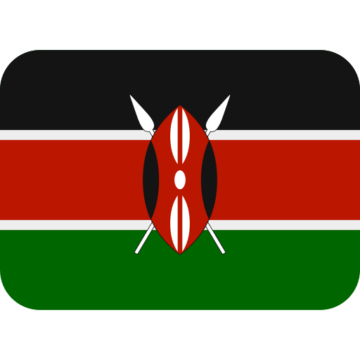 Kenyan Flag Graphic PNG image