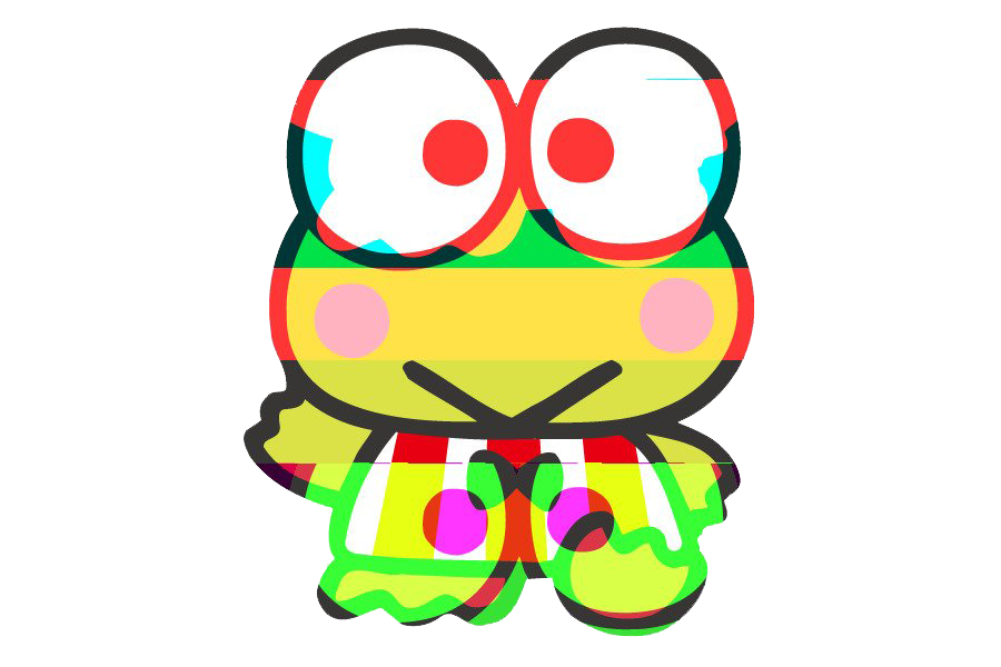 Keroppi Sanrio Character Illustration PNG image