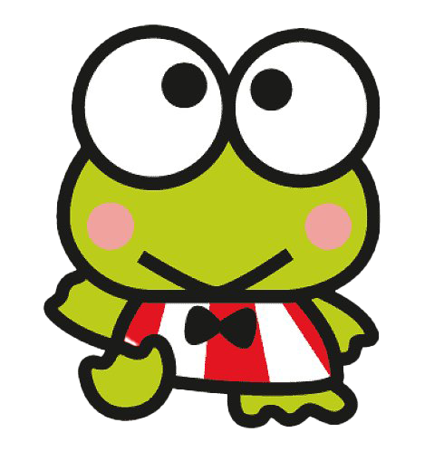 Keroppi Sanrio Character PNG image