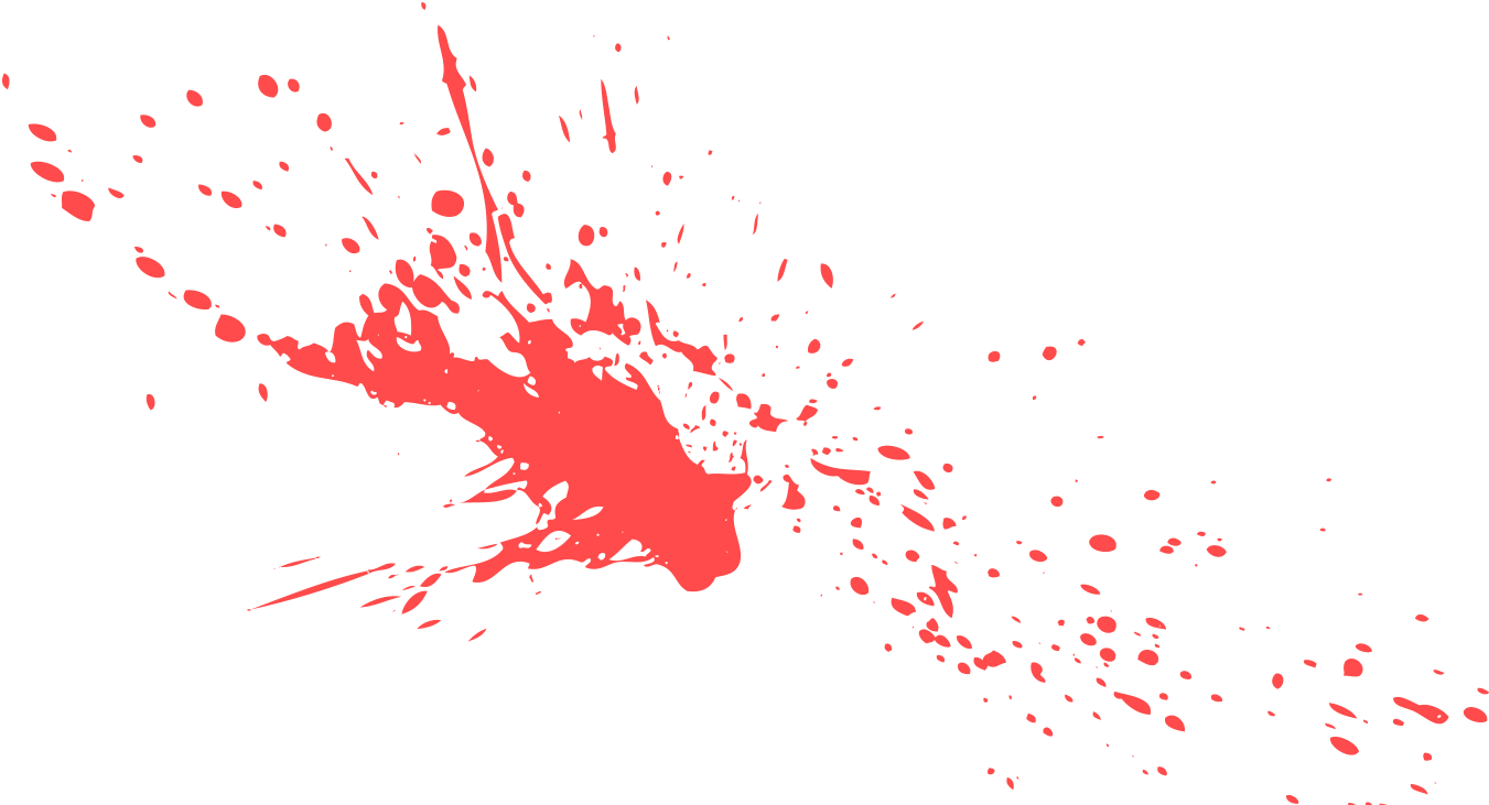 Ketchup Splatter Pattern PNG image