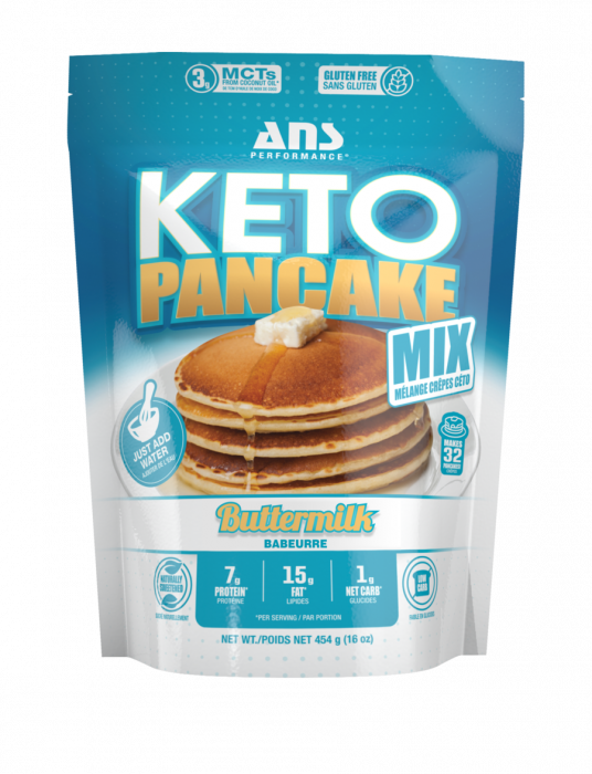 Keto Pancake Mix Buttermilk Flavor Package PNG image
