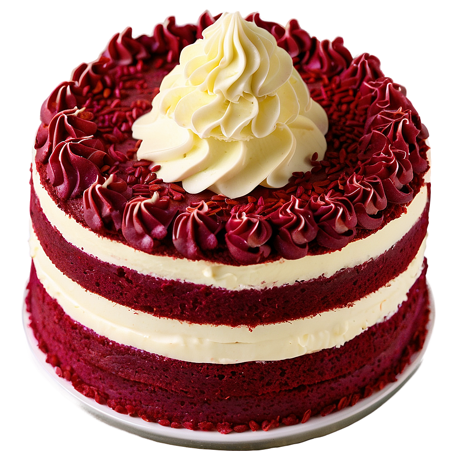 Keto Red Velvet Cake Png 06292024 PNG image