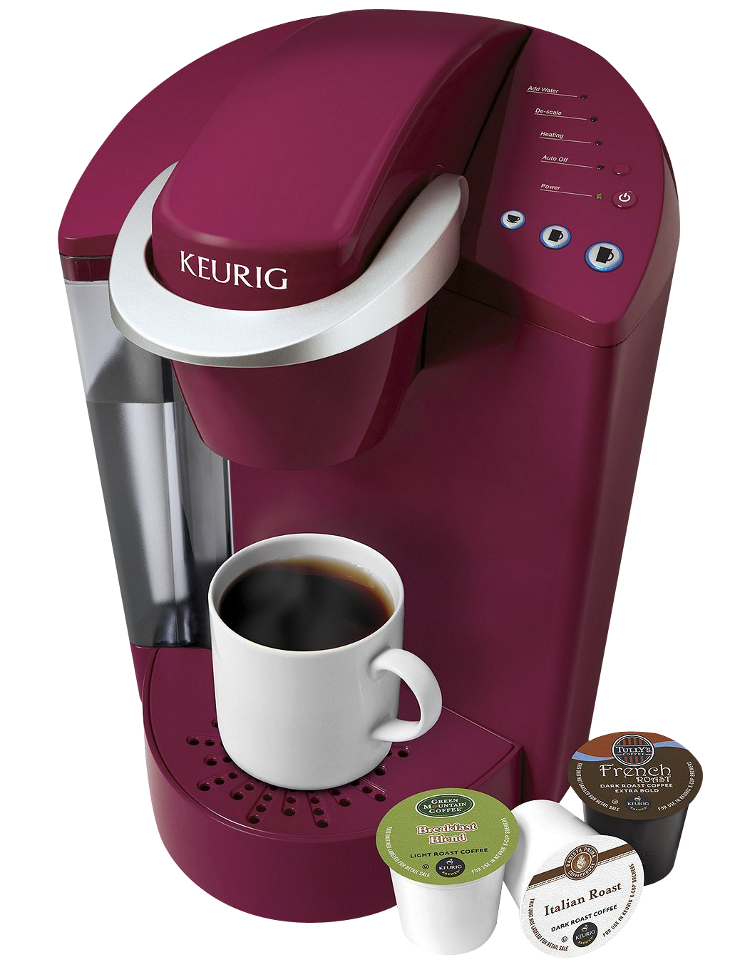 Keurig Coffee Makerwith Pods PNG image
