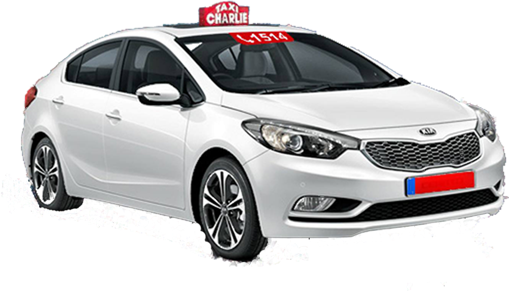 Kia Cerato Taxi Charlie Vehicle PNG image