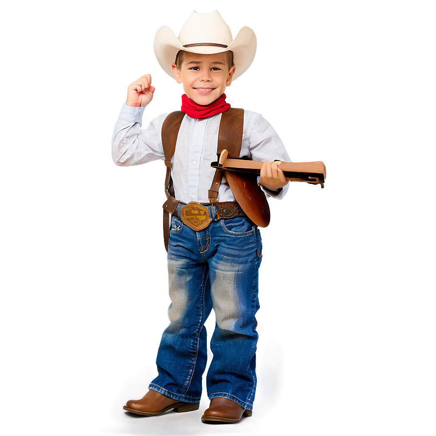 Kid Cowboy Png 05212024 PNG image