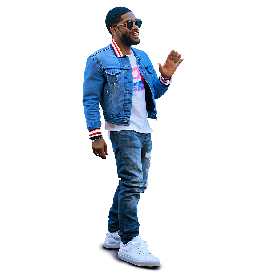 Kid Cudi On Stage Png Kta42 PNG image