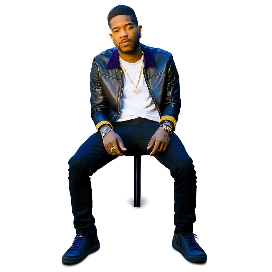 Kid Cudi With Guitar Png 67 PNG image