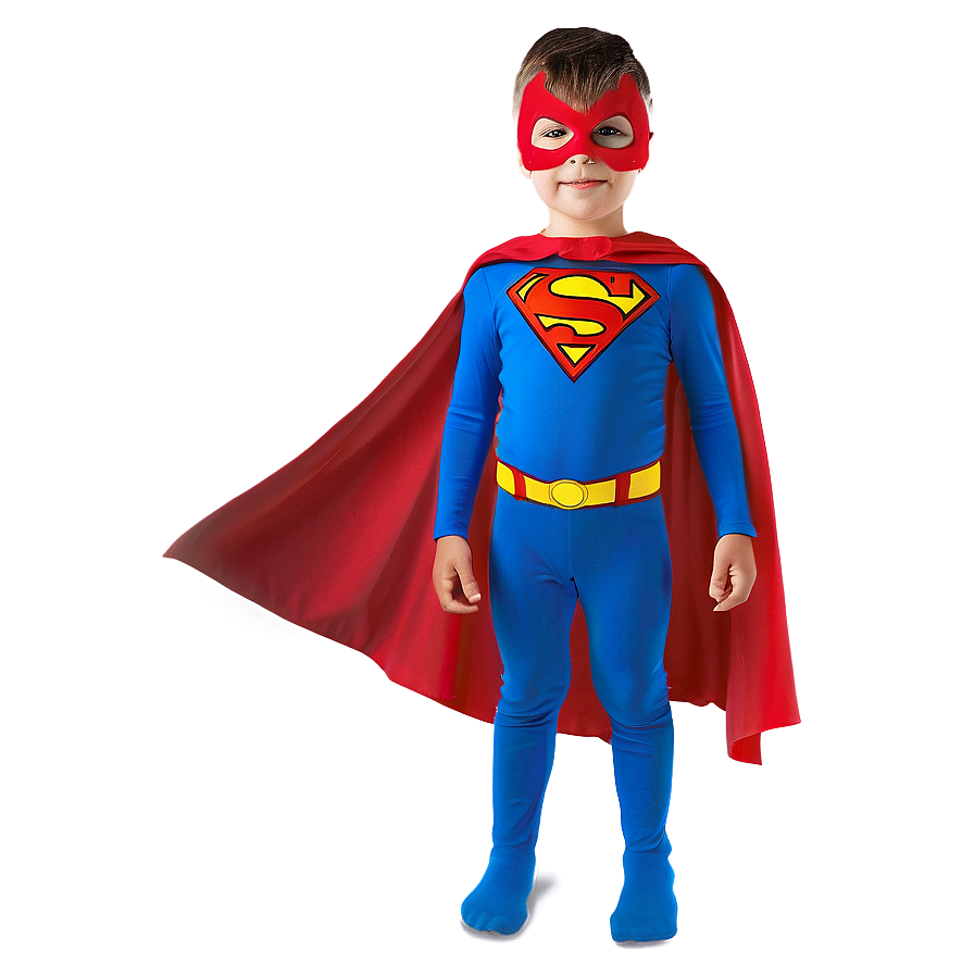 Kid In Superhero Costume Png 69 PNG image