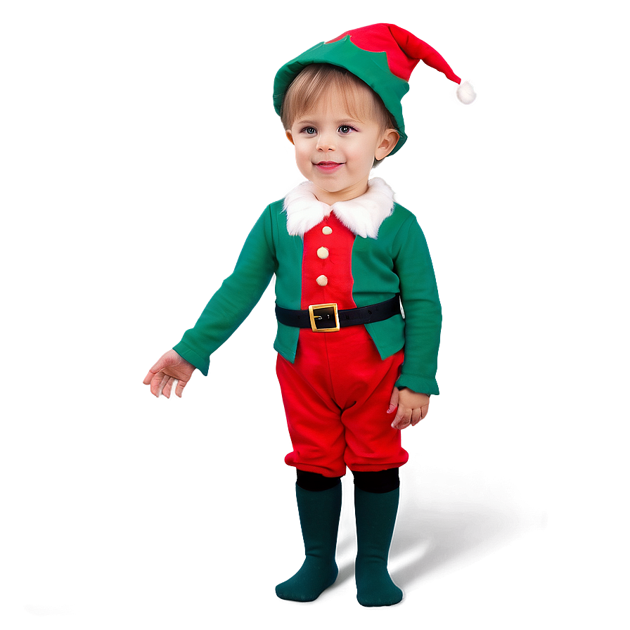 Kid's Elf Body Illustration Png Osg PNG image