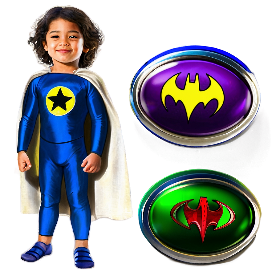 Kid Superhero Png 05062024 PNG image