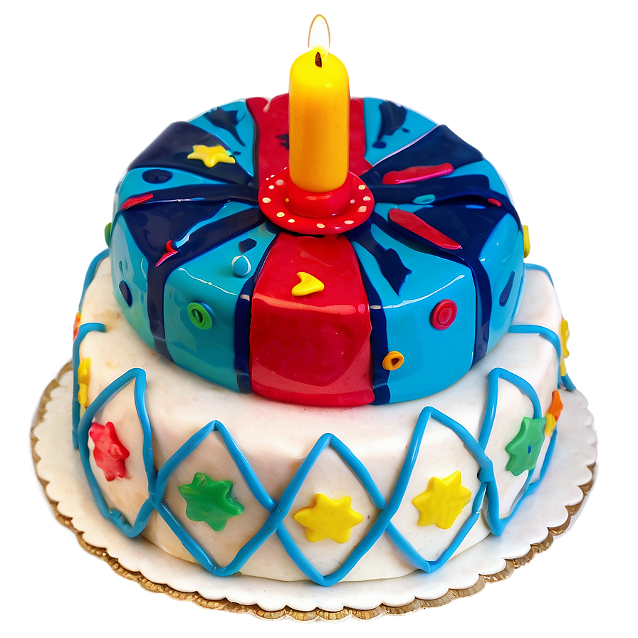 Kids Birthday Cake Png 05042024 PNG image