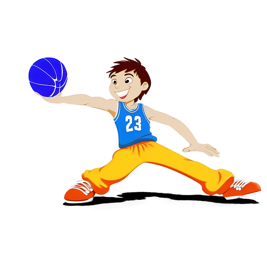 Kids Cartoon Basketball Png 75 PNG image