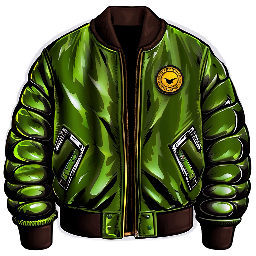 Kids Cartoon Bomber Jacket Png Twk2 PNG image