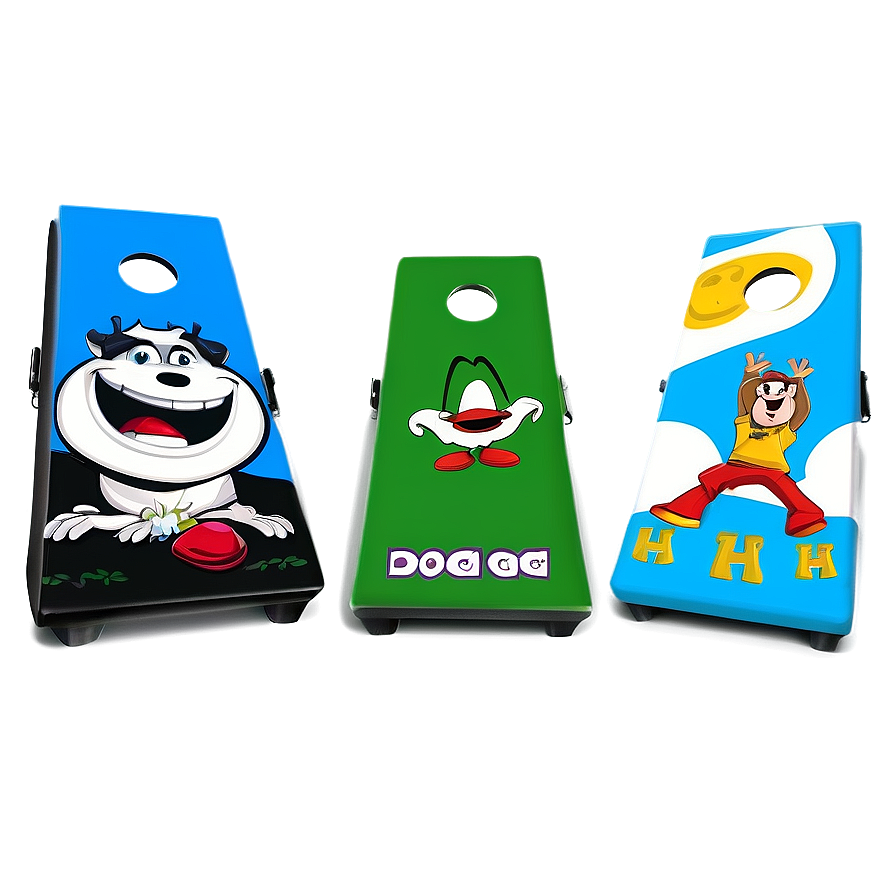 Kids Cartoon Cornhole Bag Png 53 PNG image